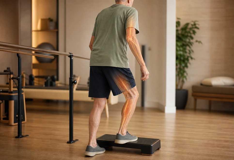 Sarcopenia (perda de massa e força) (imagem ilustrativa)